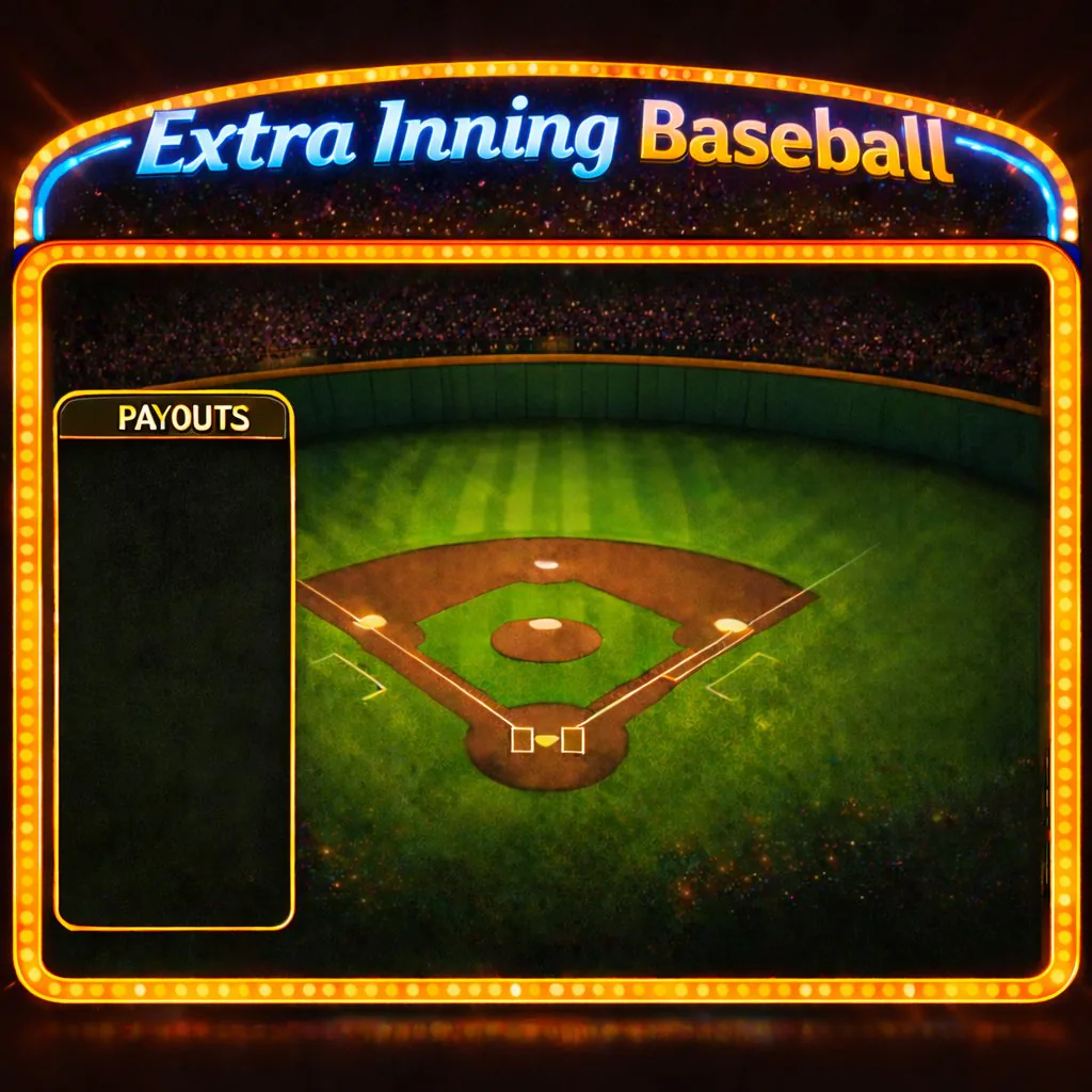 Vegas Baseball Slot background